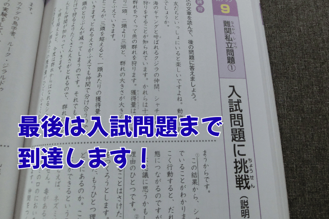 はじめての論理国語の入試問題ページ
